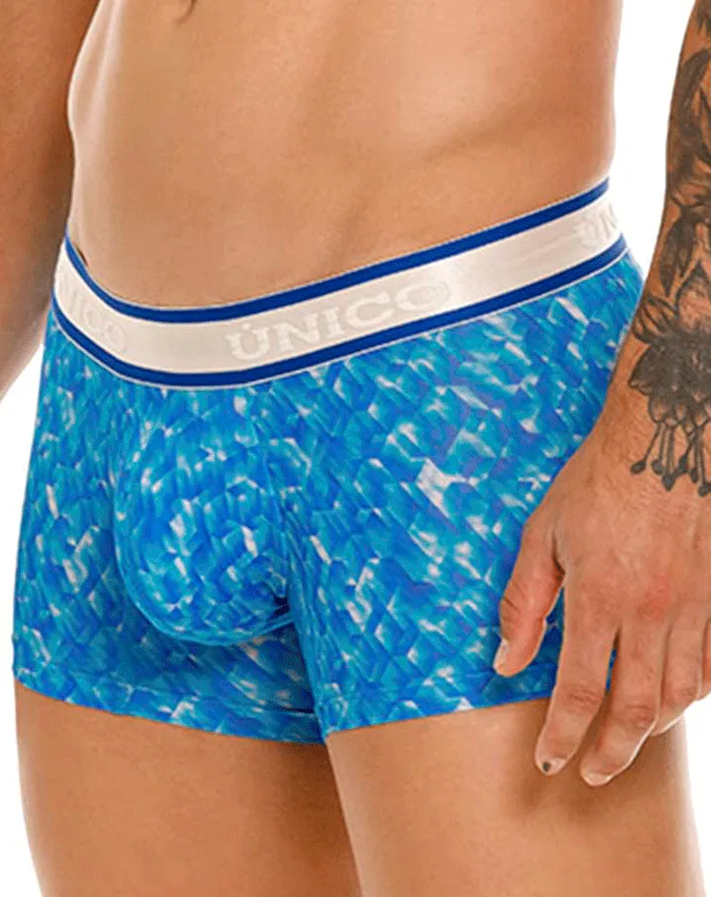 Clothing_Mundo Unico_Mens Underwear Unico 24100100106 Palindromo Trunks 46-blue