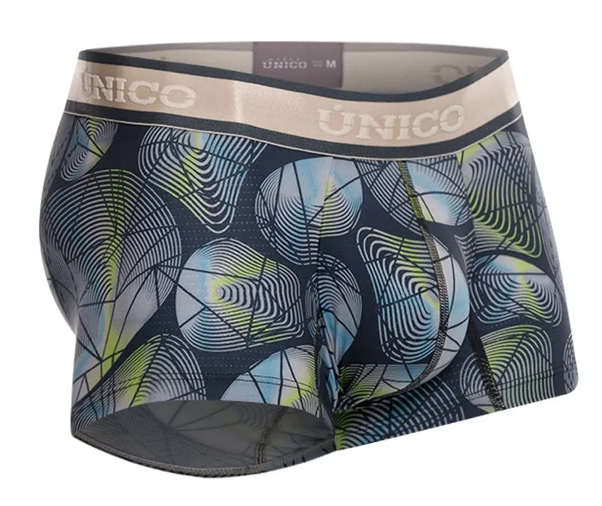 Clothing_Mundo Unico_Mens Underwear Unico 24100100113 Resplandecer Trunks Color 59-Gray