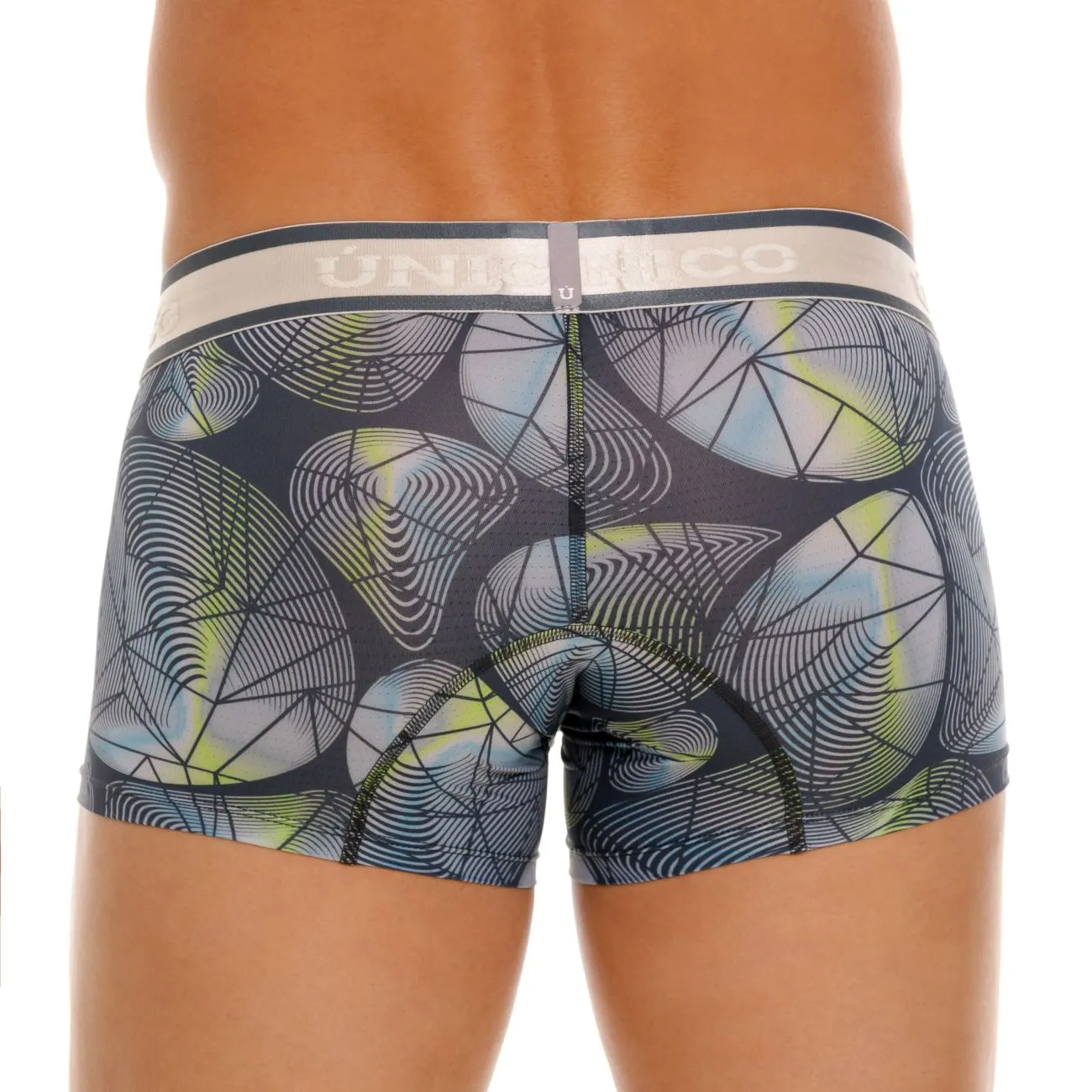 Clothing_Mundo Unico_Mens Underwear Unico 24100100113 Resplandecer Trunks Color 59-Gray