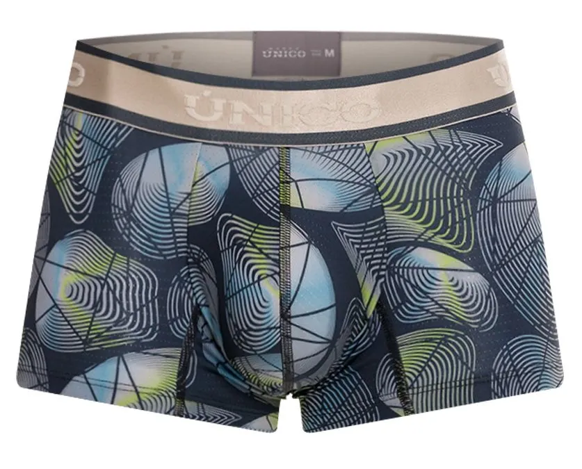 Clothing_Mundo Unico_Mens Underwear Unico 24100100113 Resplandecer Trunks Color 59-Gray