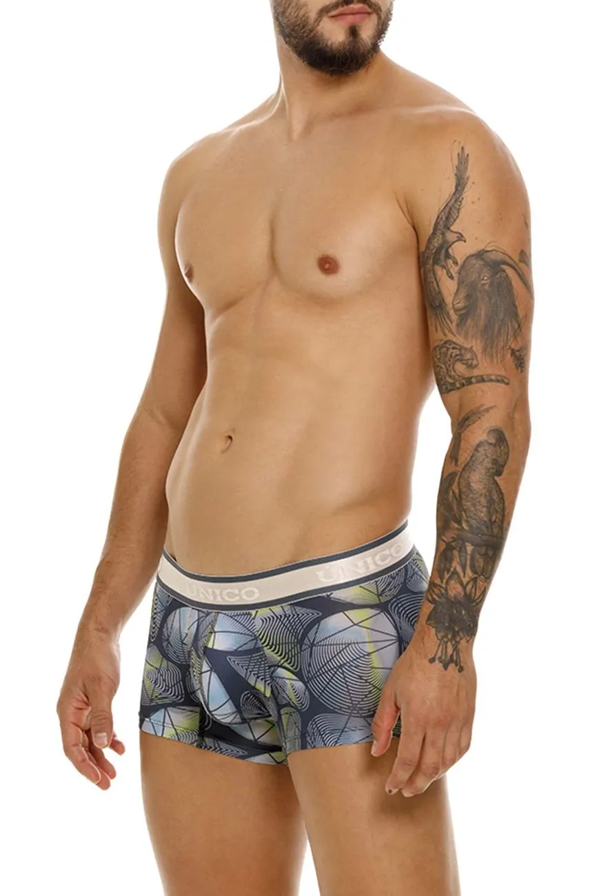 Clothing_Mundo Unico_Mens Underwear Unico 24100100113 Resplandecer Trunks Color 59-Gray