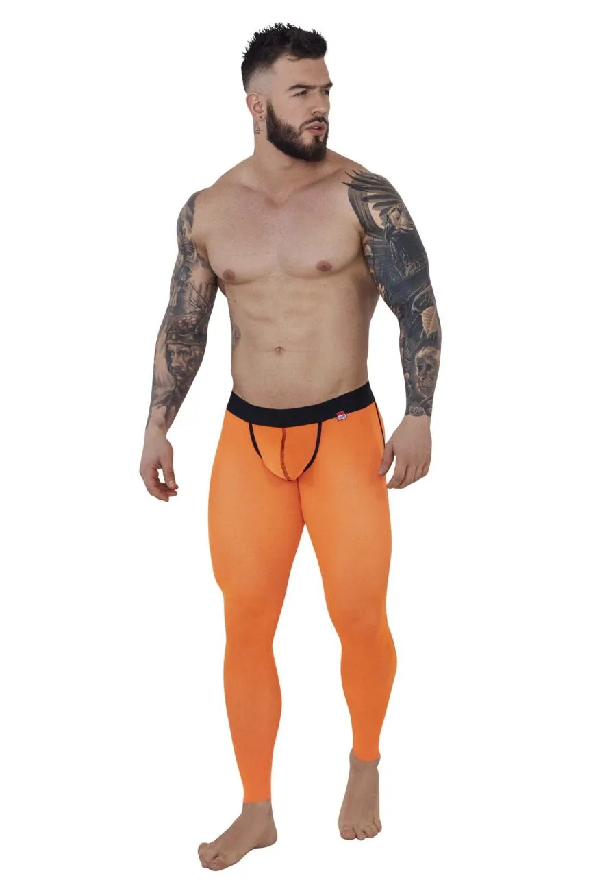 Clothing_Pikante_Mens Underwear Pikante PIK 1271 Sonar Athletic Pants Color Orange