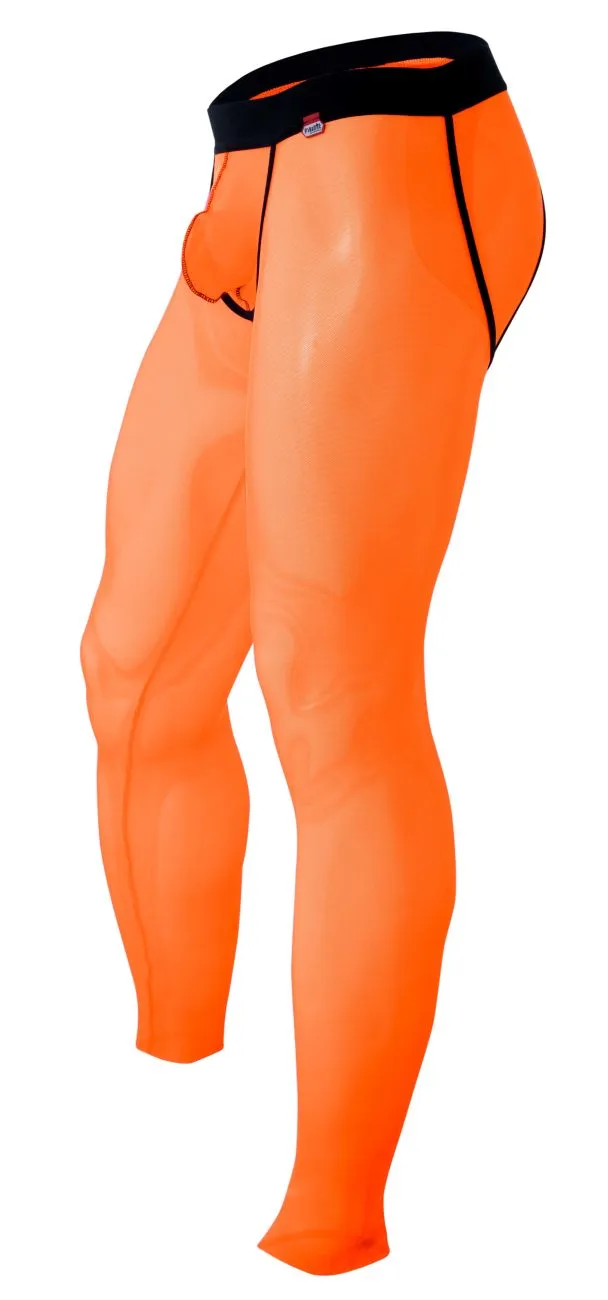 Clothing_Pikante_Mens Underwear Pikante PIK 1271 Sonar Athletic Pants Color Orange