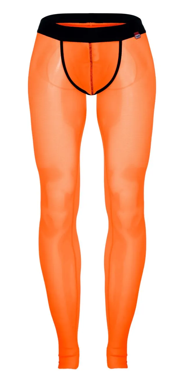 Clothing_Pikante_Mens Underwear Pikante PIK 1271 Sonar Athletic Pants Color Orange