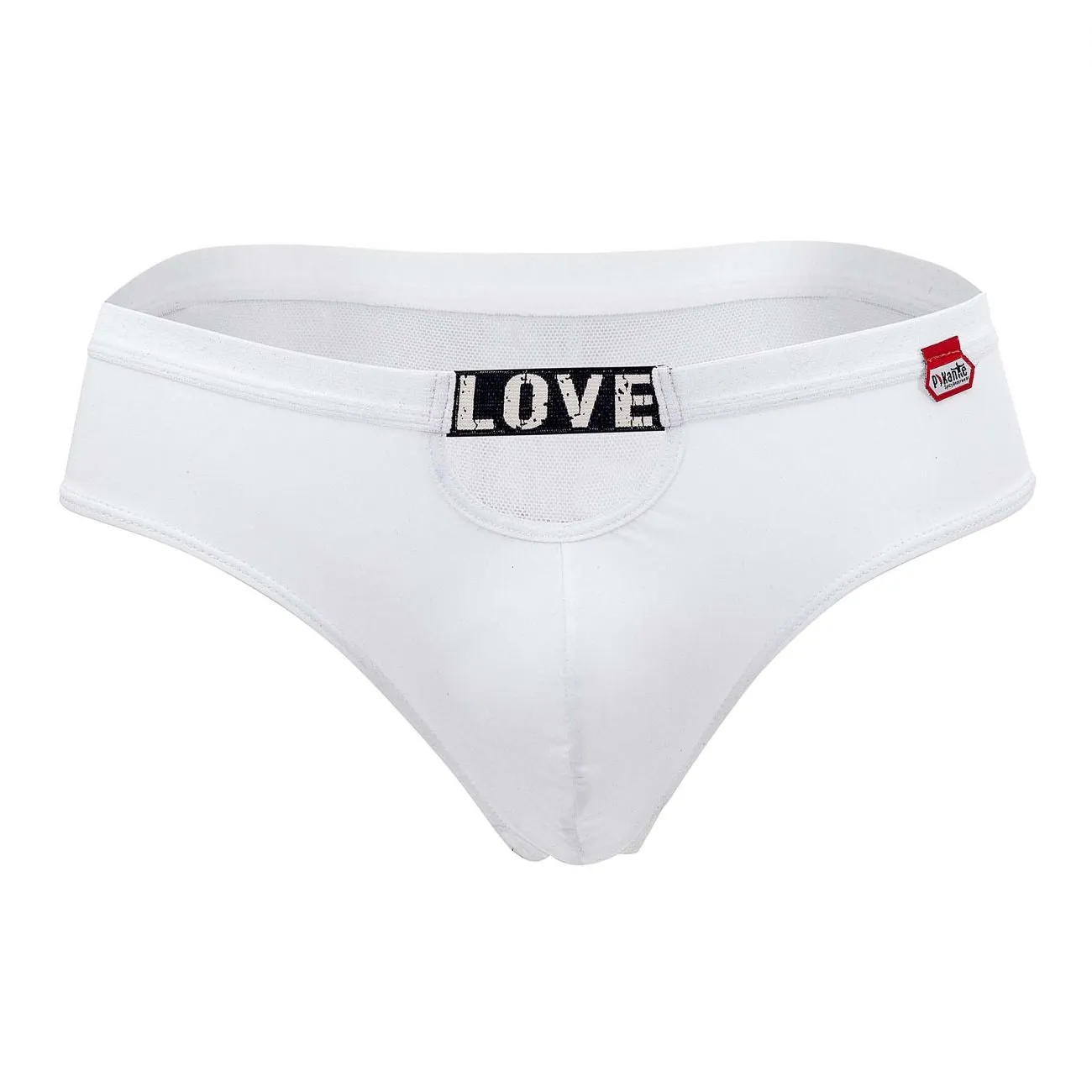 Clothing_Pikante_Mens Underwear Pikante PIK 8065 Attitude Thongs Color White