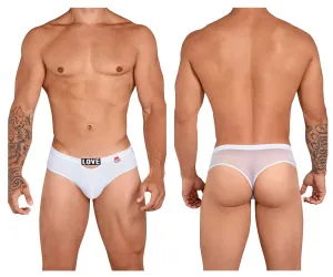 Clothing_Pikante_Mens Underwear Pikante PIK 8065 Attitude Thongs Color White