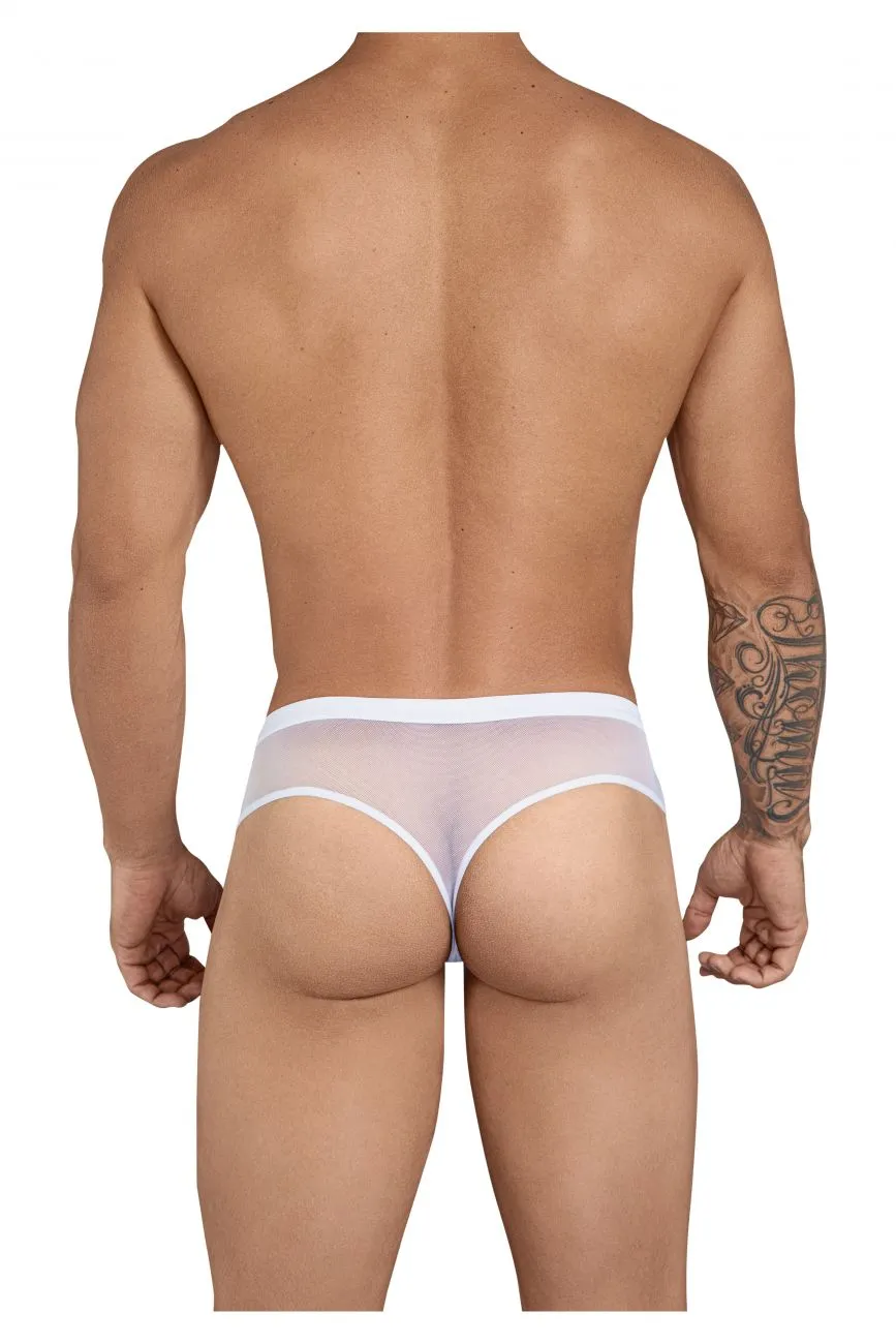 Clothing_Pikante_Mens Underwear Pikante PIK 8065 Attitude Thongs Color White