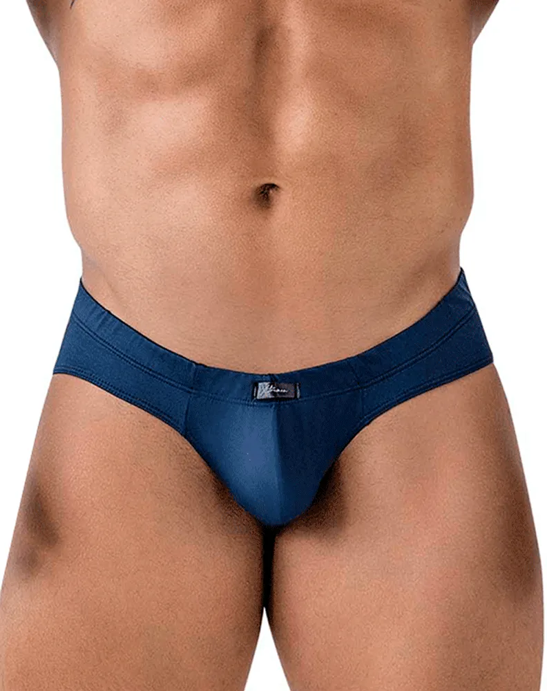 Clothing_Xtremen_Mens Underwear Xtremen 91207b Microfiber Briefs Navy