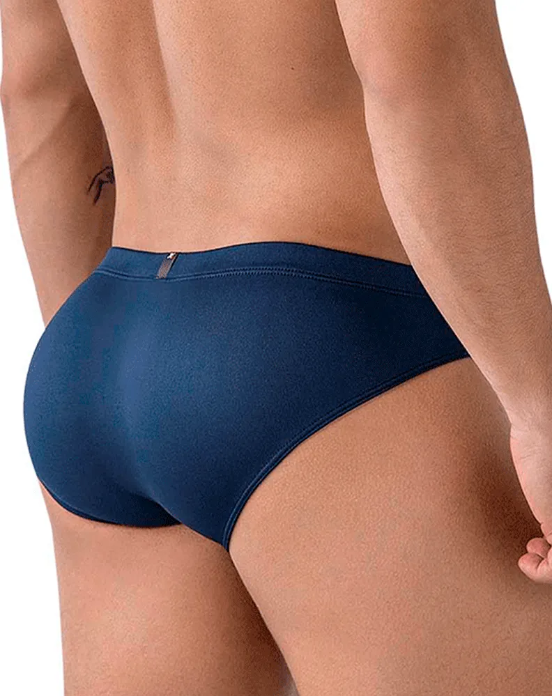 Clothing_Xtremen_Mens Underwear Xtremen 91207b Microfiber Briefs Navy