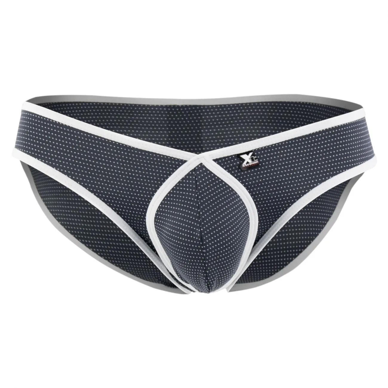 Clothing_Xtremen_Underwear Xtremen 91021X Microfiber Briefs Color Gray