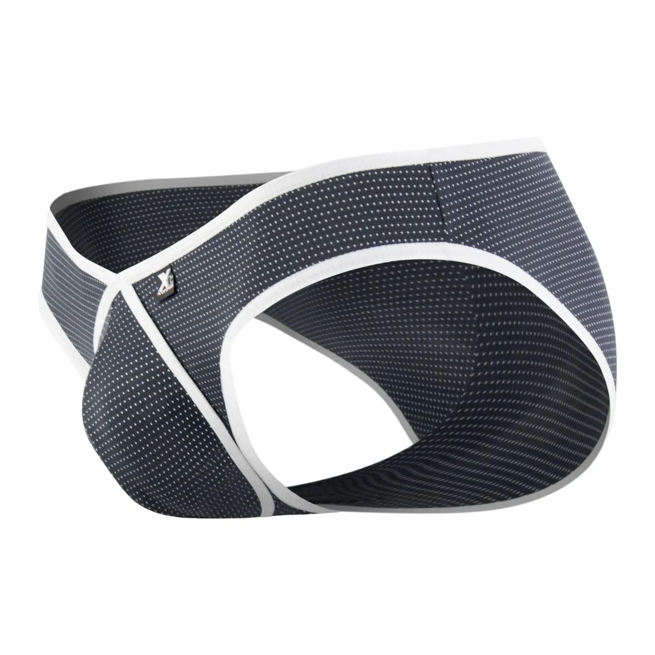 Clothing_Xtremen_Underwear Xtremen 91021X Microfiber Briefs Color Gray