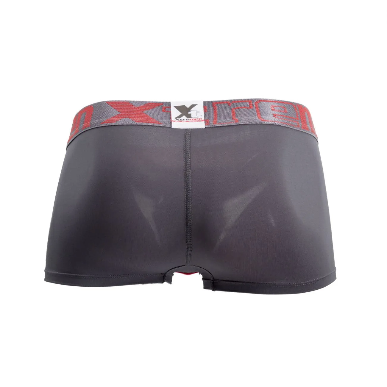 Clothing_Xtremen_Underwear Xtremen 91028 Piping Boxer Briefs Color Gray