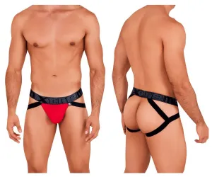 Clothing_Xtremen_Underwear Xtremen 91102 Microfiber Jockstrap Color Red