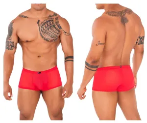Clothing_Xtremen_Underwear Xtremen 91127 Mesh Trunks Color Red