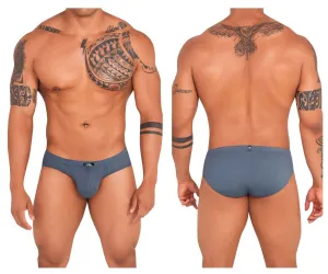 Clothing_Xtremen_Underwear Xtremen 91142 Ultra-soft Briefs Color Dark Gray