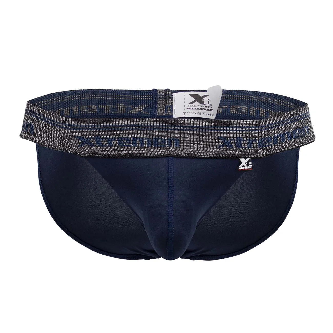 Clothing_Xtremen_Underwear Xtremen 91143 Ultra-soft Bikini Color Dark Blue