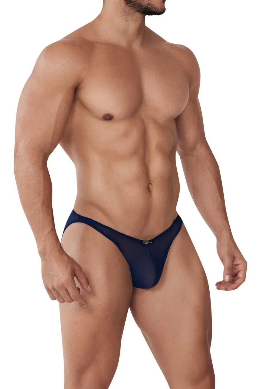 Clothing_Xtremen_Underwear Xtremen 91153 Tulle mesh Jockstrap Color Navy
