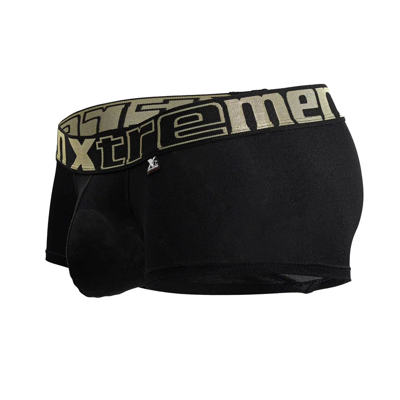 Clothing_Xtremen_Underwear Xtremen 91206B Microfiber Trunks Color Black