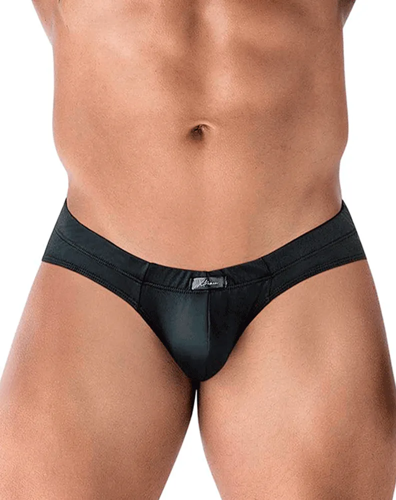 Clothing_Xtremen_Underwear Xtremen 91207b Microfiber Briefs Black