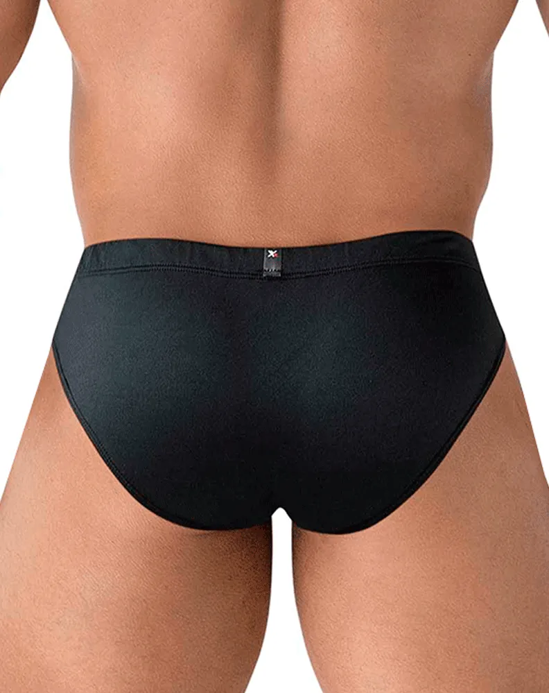 Clothing_Xtremen_Underwear Xtremen 91207b Microfiber Briefs Black