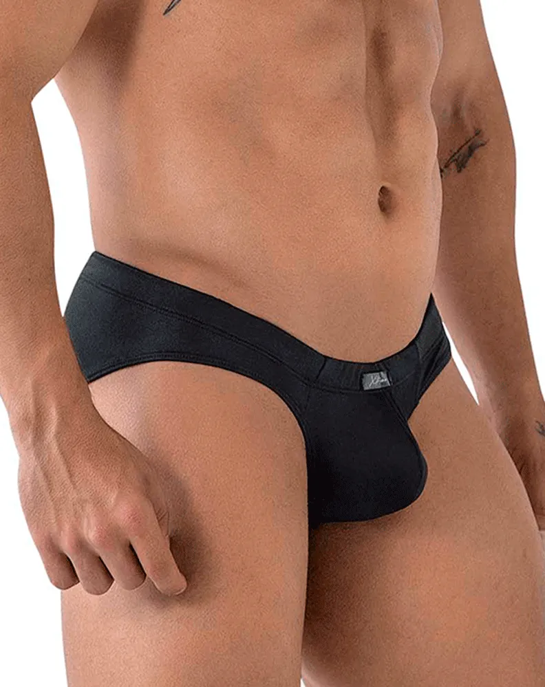 Clothing_Xtremen_Underwear Xtremen 91207b Microfiber Briefs Black