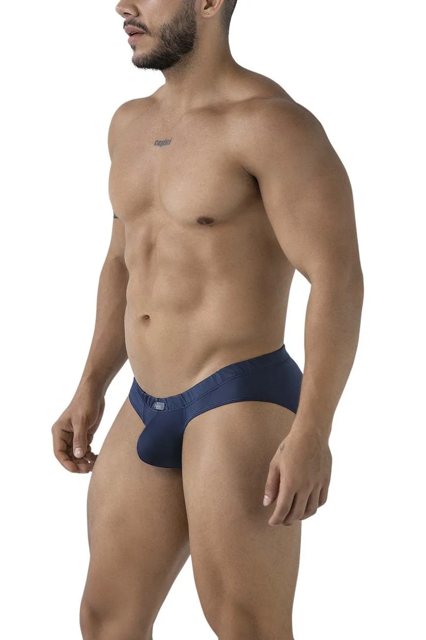 Clothing_Xtremen_Underwear Xtremen 91207B Microfiber Briefs Color Navy