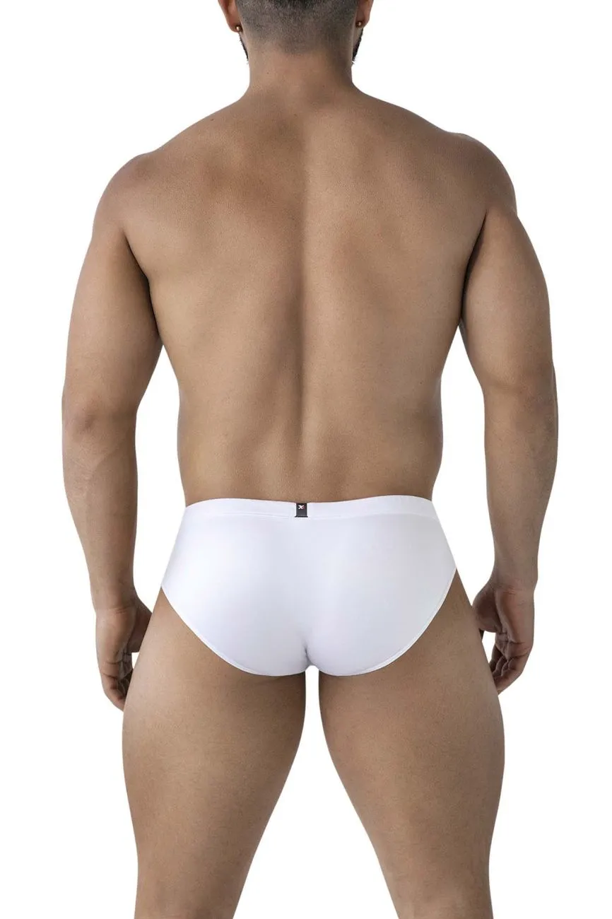 Clothing_Xtremen_Underwear Xtremen 91207B Microfiber Briefs Color White