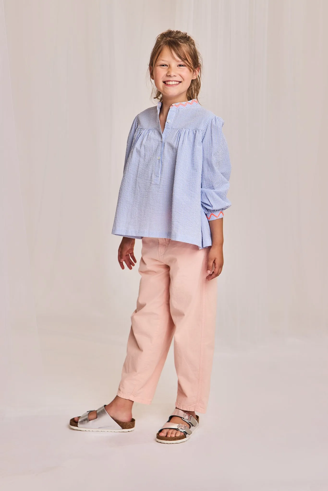 coco ribstop pants 000504 - rose Ao76 Clothes Boys Girls