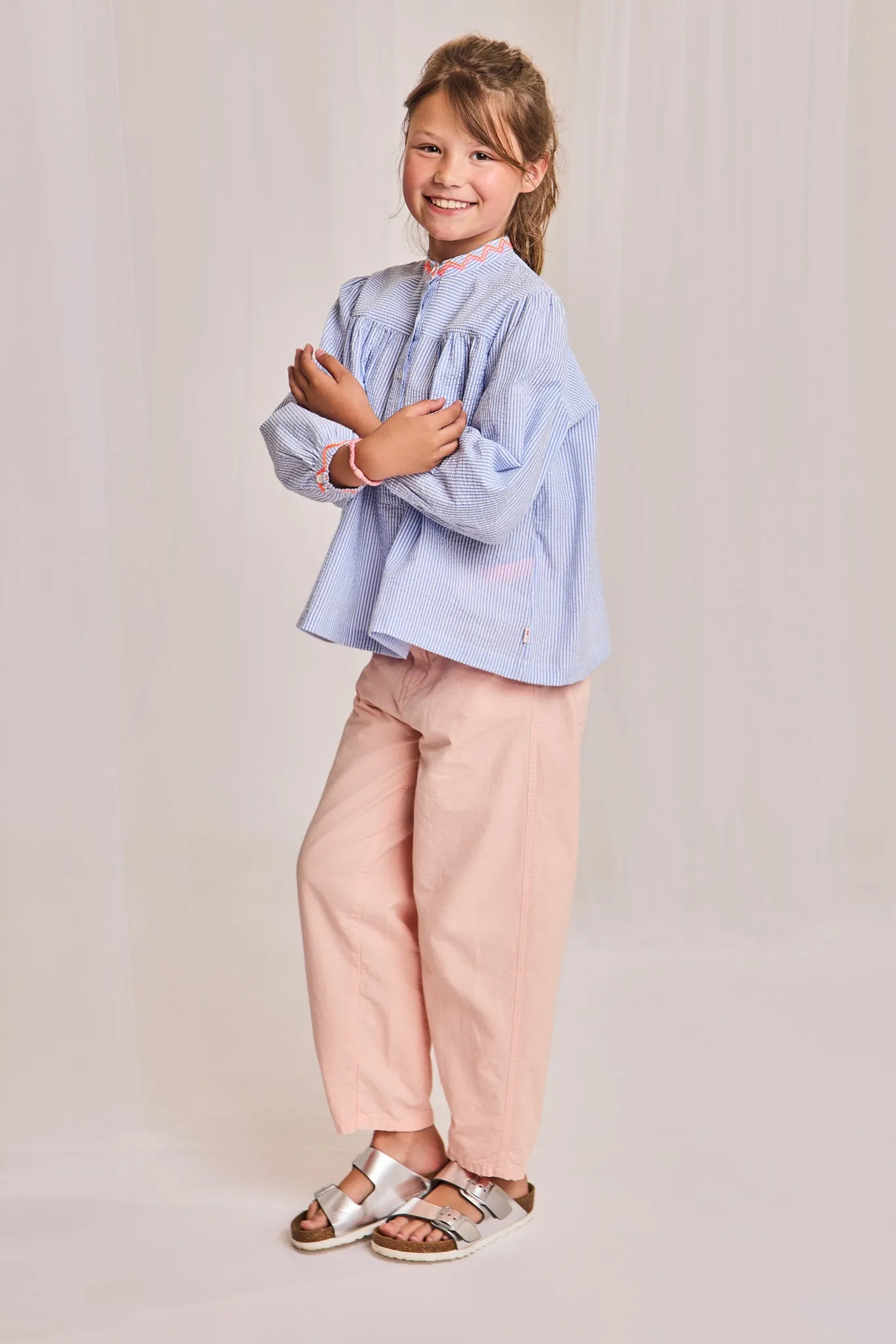 coco ribstop pants 000504 - rose Ao76 Clothes Boys Girls