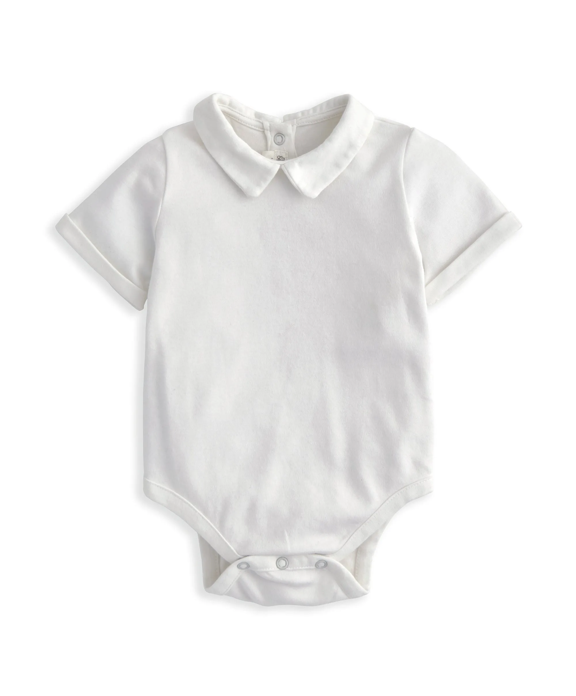Collared Bodysuit, Shorts & Braces Set (3 Pieces)
