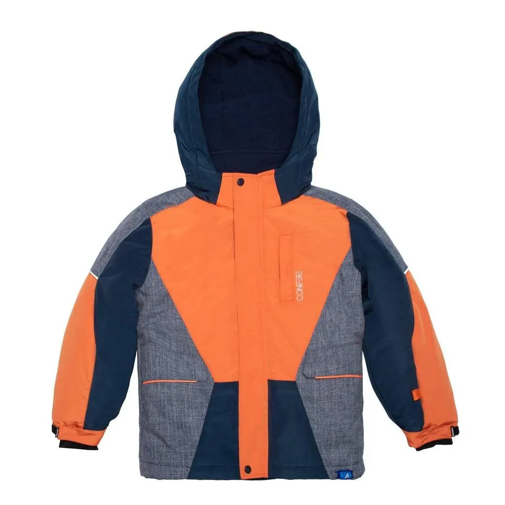 Conifere Blazy Tango Boys Snowsuit Set - Orange Babykids Conifere