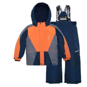 Conifere Blazy Tango Boys Snowsuit Set - Orange Babykids Conifere
