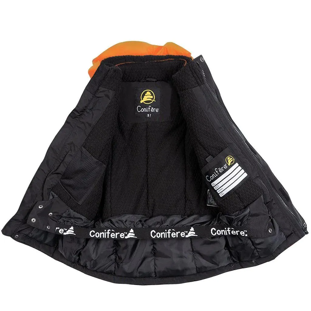 Conifere Boys Drill Snowsuit Set - Orange Babykids Conifere