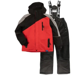Conifere Flash Boys Snowsuit Set - Red Babykids Conifere