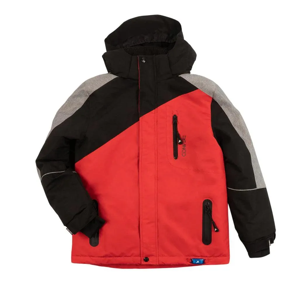 Conifere Flash Boys Snowsuit Set - Red Babykids Conifere