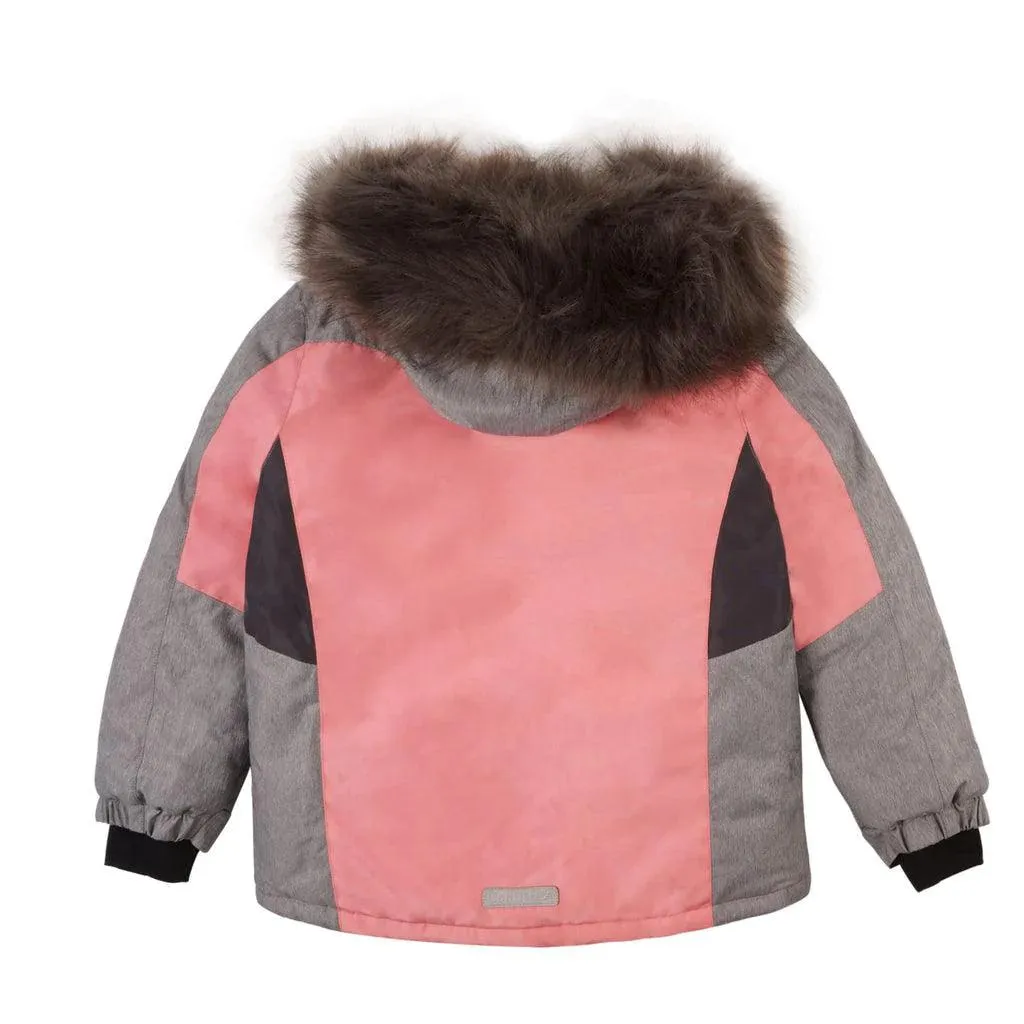 Conifere Flossy Bloom Girls Snowsuit Set - Grey - (Sizes 4, 6 & 6x) Babykids Conifere