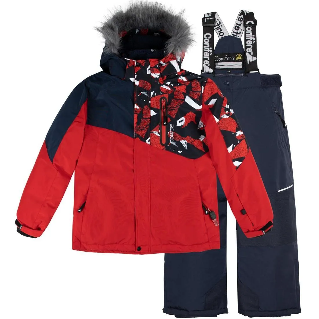 Conifere MASSIF - Boys Snowsuit Set Babykids Conifere