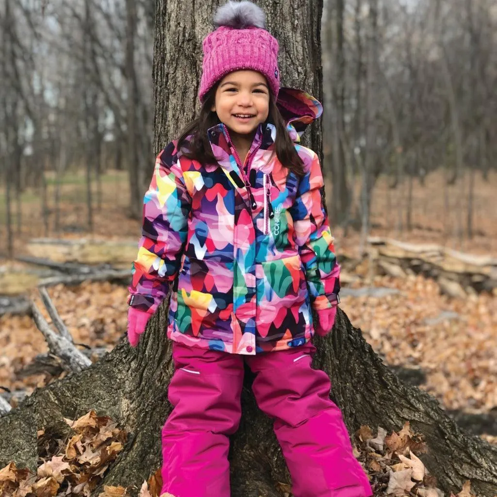 Conifere Rainbow Spark Girls Snowsuit Set Babykids Conifere