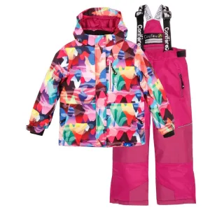 Conifere Rainbow Spark Girls Snowsuit Set Babykids Conifere