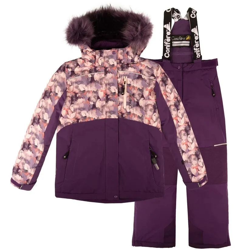 Conifere ROSA - Girls Snowsuit - Purple (Size 10) Babykids Conifere