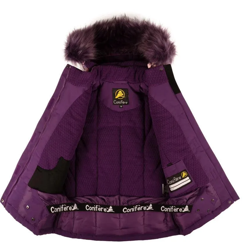 Conifere ROSA - Girls Snowsuit - Purple (Size 10) Babykids Conifere