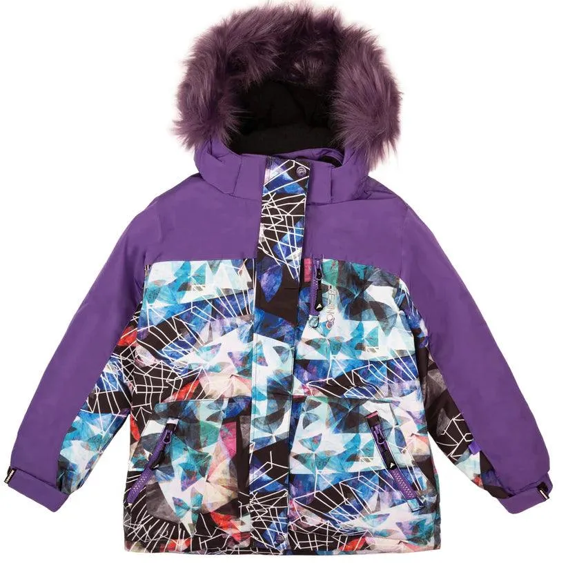Conifere TAKLA - Girls Kaleidoscope Snowsuit - (Sizes 7 & 10) Babykids Conifere