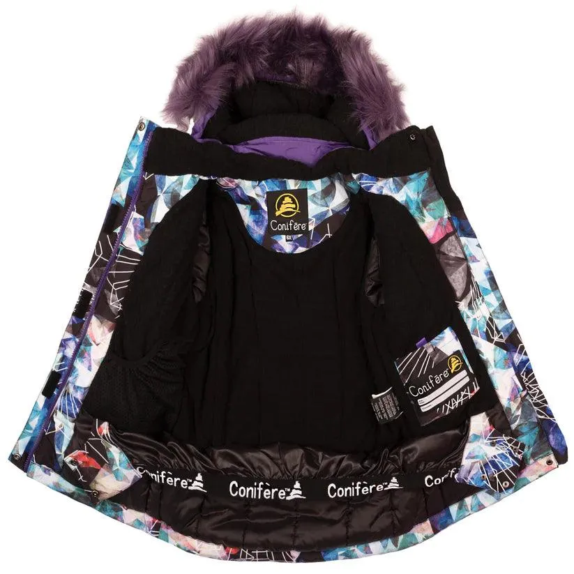 Conifere TAKLA - Girls Kaleidoscope Snowsuit - (Sizes 7 & 10) Babykids Conifere