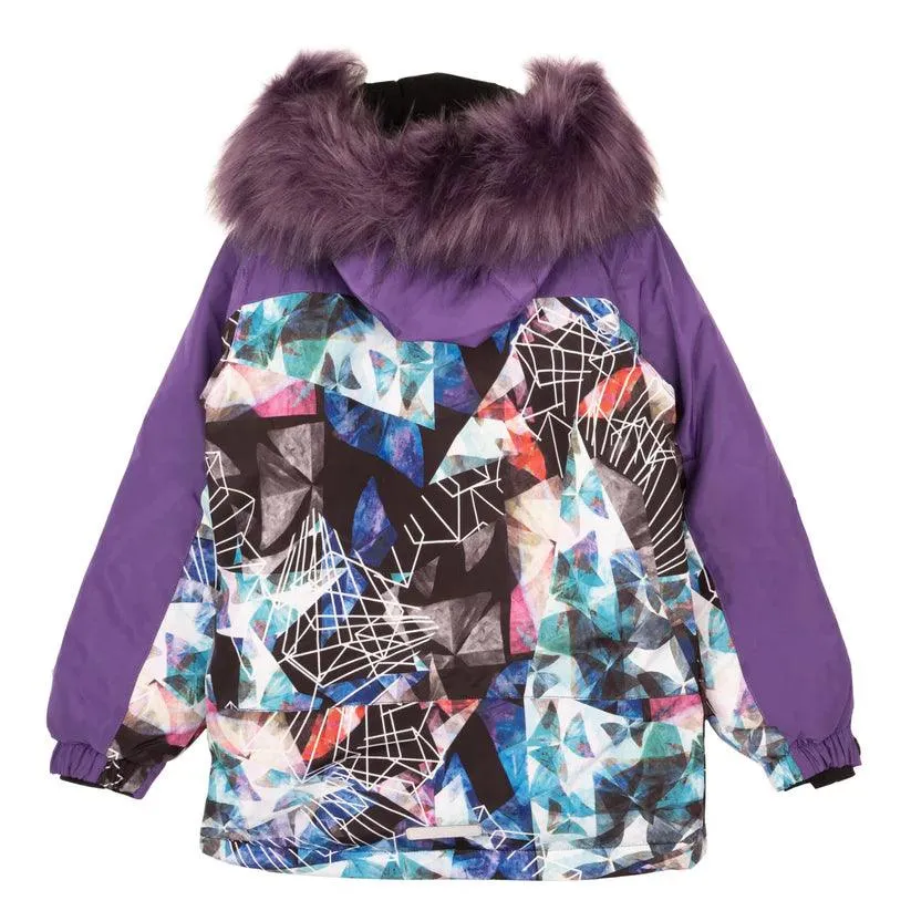 Conifere TAKLA - Girls Kaleidoscope Snowsuit - (Sizes 7 & 10) Babykids Conifere