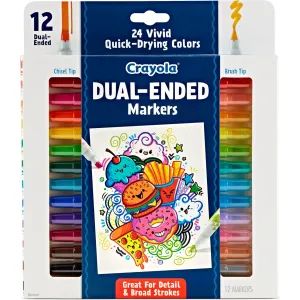 Crayola Dual ended Markers 12pk