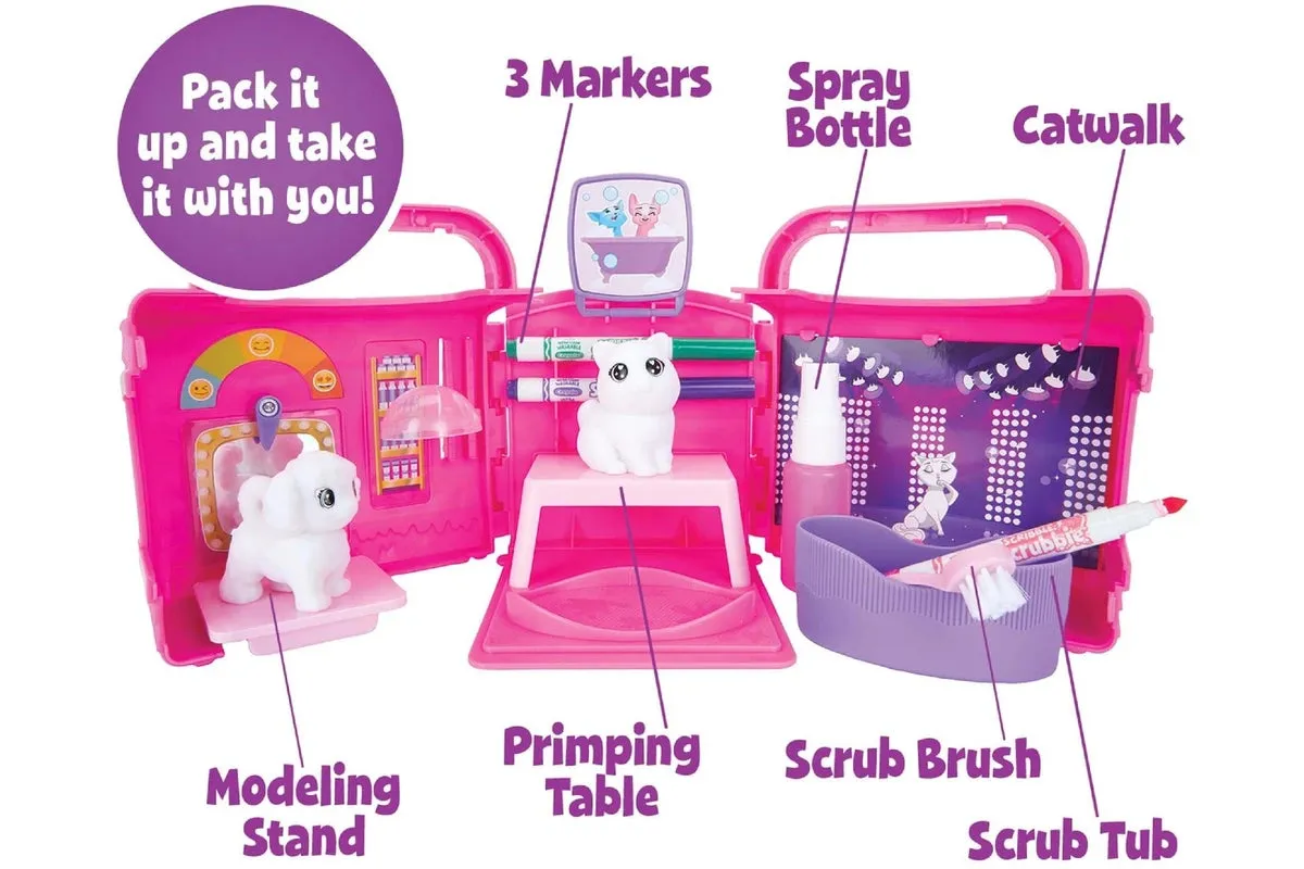 Crayola Scribble Scrubbie Salon Set