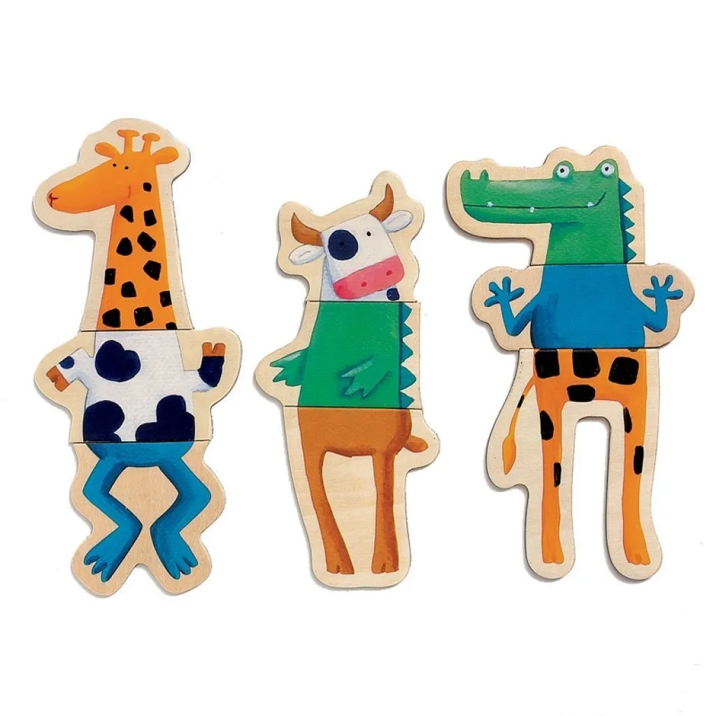Crazy Animal Mix 'N' Match