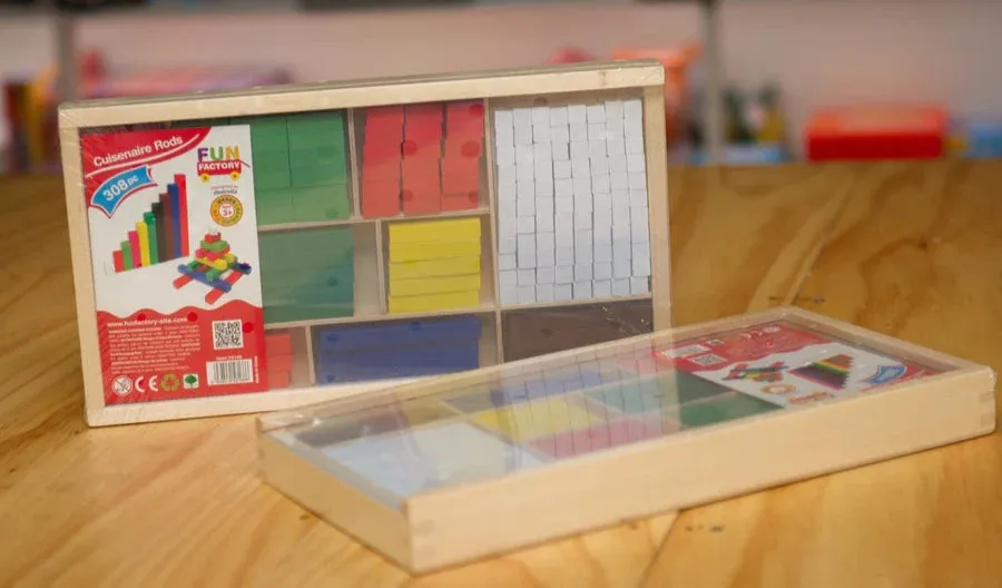 Cuisenaire Learning Rods - 308 pieces