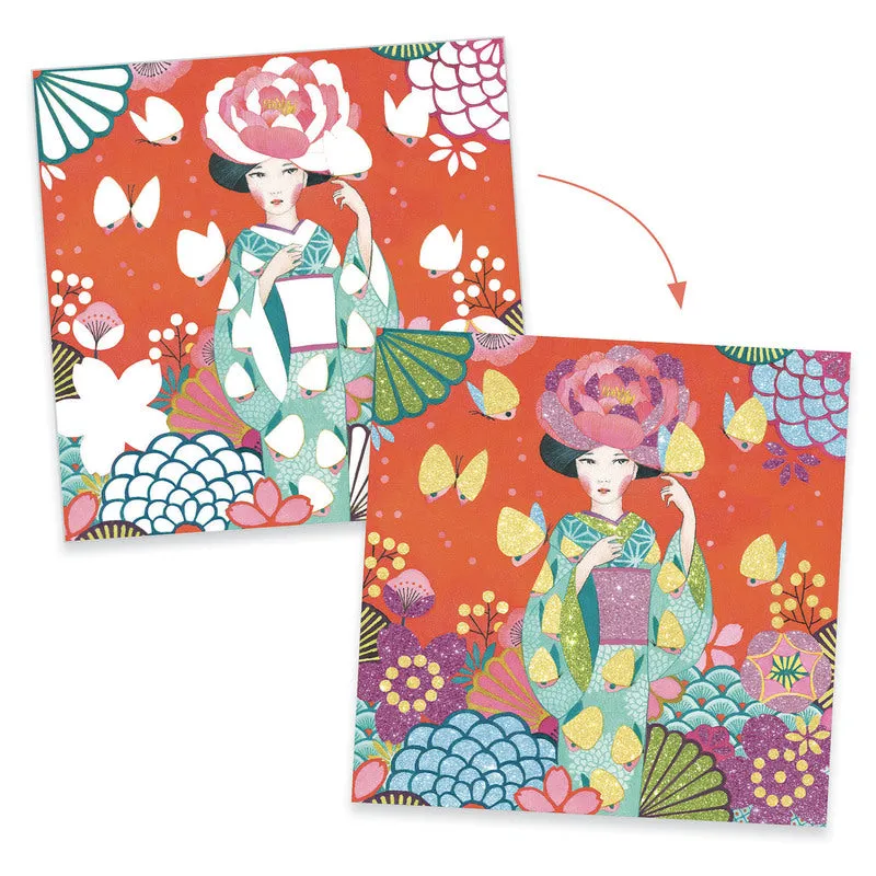 Daydream Glitter Boards Craft Activity