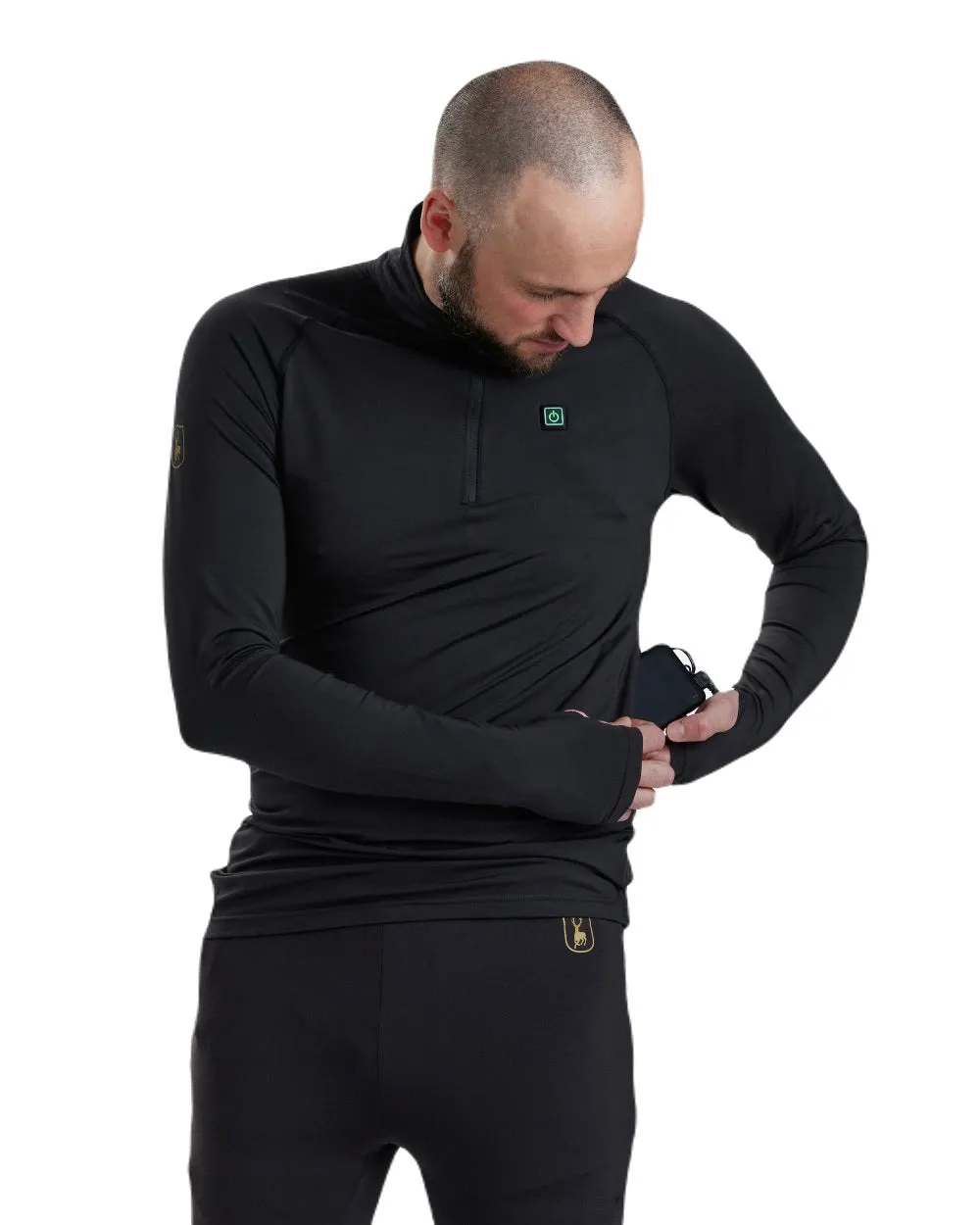 Deerhunter Heat Undershirt with Zip Neck Deerhunter